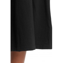 CALVIN KLEIN JEANS SL SEAM DETAIL MIDI FLARE DRESS ΦΟΡΕΜΑ ΓΥΝΑΙΚΕΙΟ BLACK