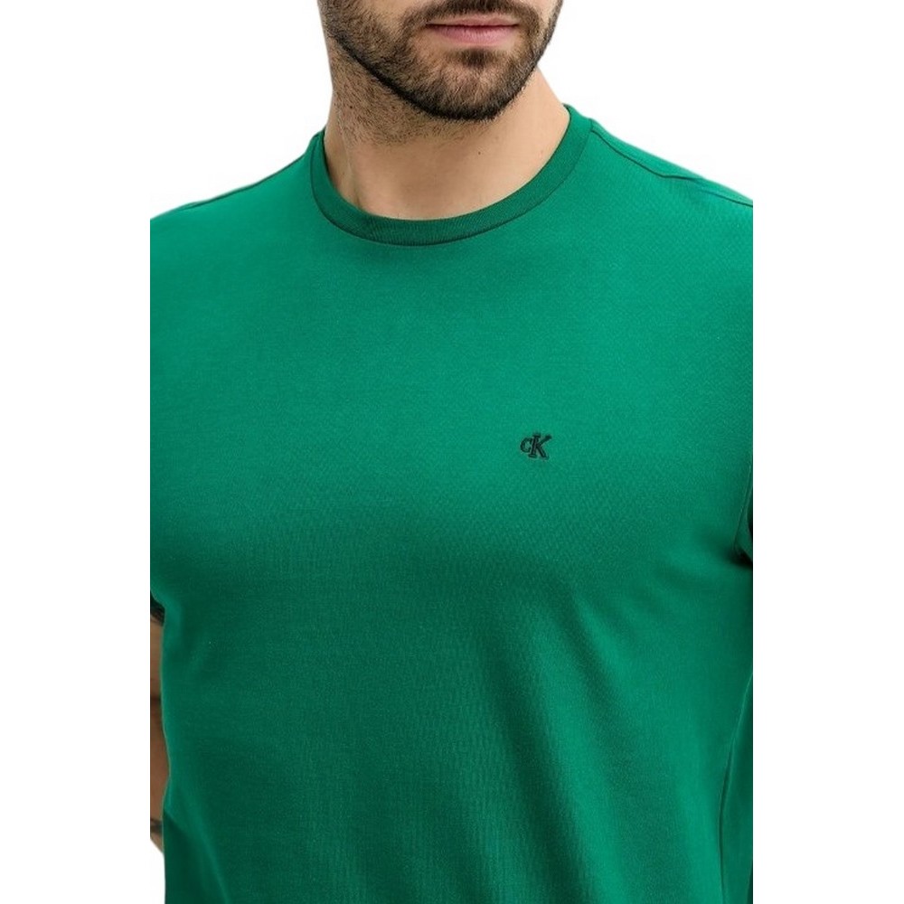 CALVIN KLEIN JEANS CLASSIC MONOGRAM TEE T-SHIRT ΜΠΛΟΥΖΑ ΑΝΔΡΙΚΗ GREEN
