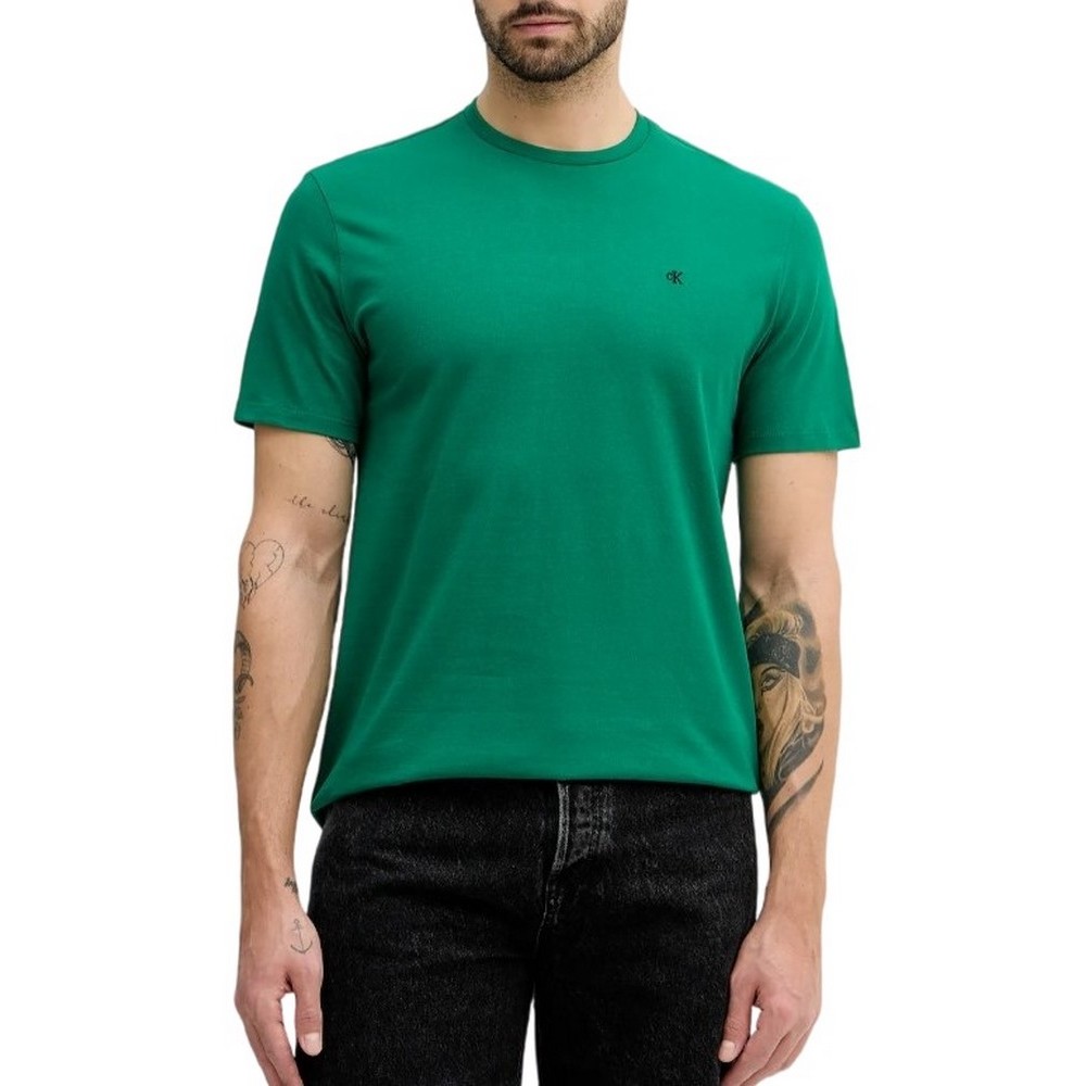 CALVIN KLEIN JEANS CLASSIC MONOGRAM TEE T-SHIRT ΜΠΛΟΥΖΑ ΑΝΔΡΙΚΗ GREEN