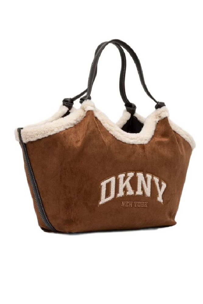 DKNY PAULA MD TOTE HANDBAG ΤΣΑΝΤΑ ΓΥΝΑΙΚΕΙΑ WALNUT