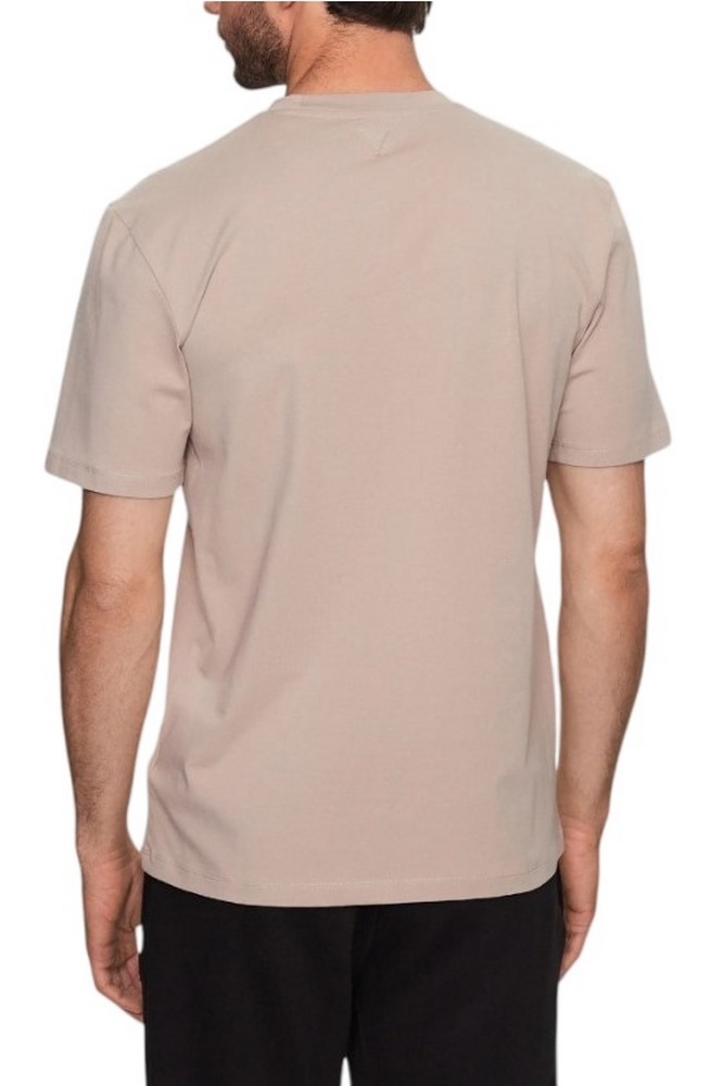 GUESS ALPHY T-SHIRT ΜΠΛΟΥΖΑ ΑΝΔΡΙΚΗ BEIGE