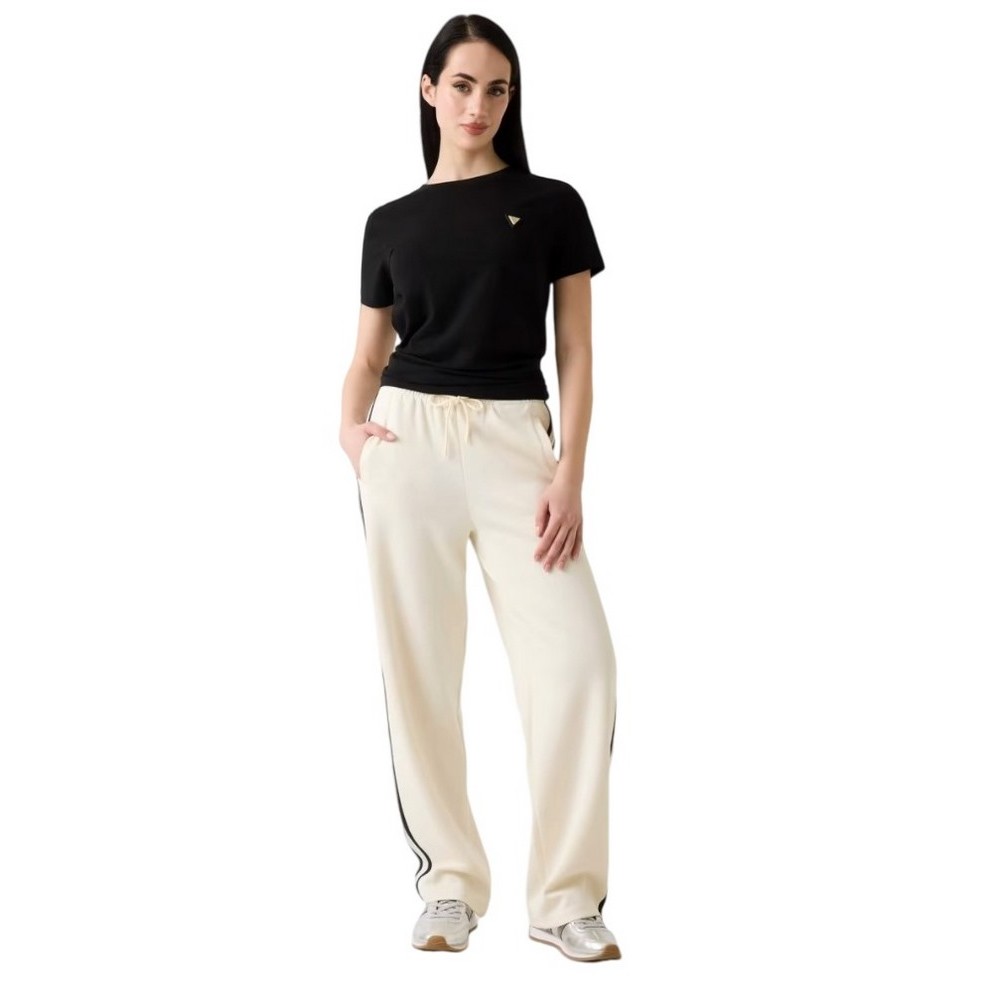 GUESS COLETTE T-SHIRT ΜΠΛΟΥΖΑ ΓΥΝΑΙΚΕΙΑ BLACK