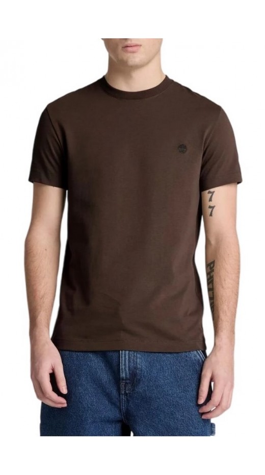 TIMBERLAND SLIM T-SHIRT ΜΠΛΟΥΖΑ ΑΝΔΡΙΚΗ BROWN