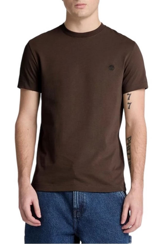 TIMBERLAND SLIM T-SHIRT ΜΠΛΟΥΖΑ ΑΝΔΡΙΚΗ BROWN