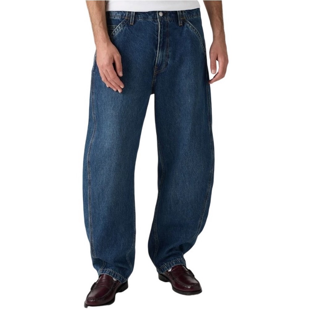 LEVIS LOOSE BARREL WORN IN ΠΑΝΤΕΛΟΝΙ ΤΖΙΝ ΑΝΔΡΙΚΟ DARK INDIGO