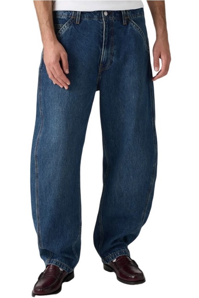LEVIS LOOSE BARREL WORN IN ΠΑΝΤΕΛΟΝΙ ΤΖΙΝ ΑΝΔΡΙΚΟ DARK INDIGO
