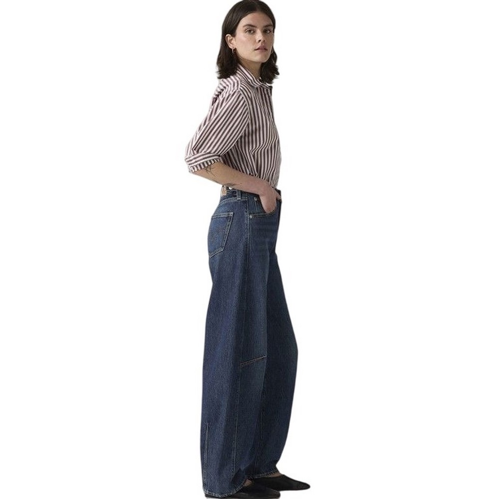 LEVIS CINCH BARREL JEANS WORN IN ΠΑΝΤΕΛΟΝΙ ΤΖΙΝ ΓΥΝΑΙΚΕΙΟ DARK INDIGO