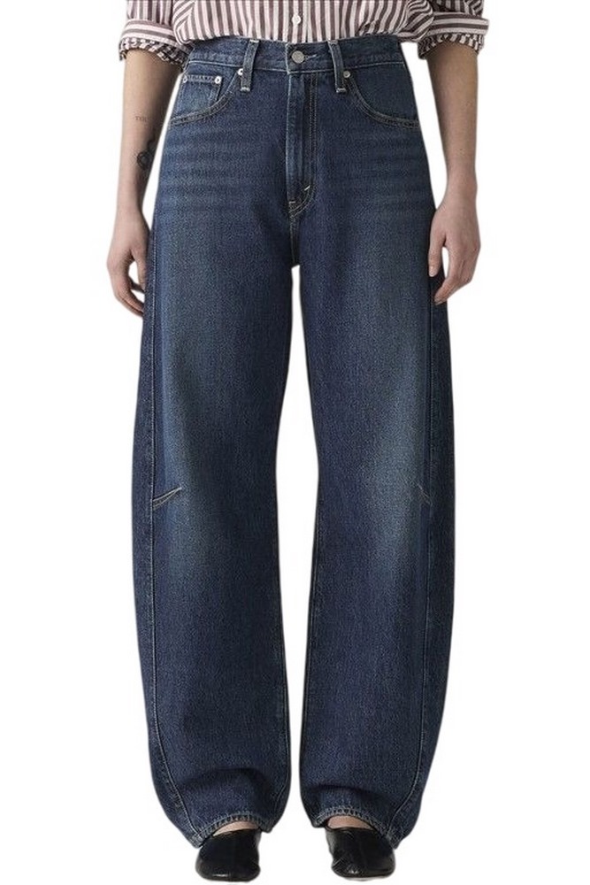 LEVIS CINCH BARREL JEANS WORN IN ΠΑΝΤΕΛΟΝΙ ΤΖΙΝ ΓΥΝΑΙΚΕΙΟ DARK INDIGO