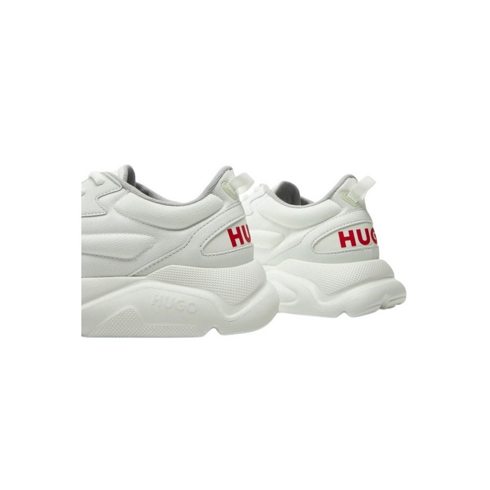 HUGO BOSS SNEAKERS LEON RUNN CVPU N ΠΑΠΟΥΤΣΙΑ ΑΝΔΡΙΚΑ WHITE