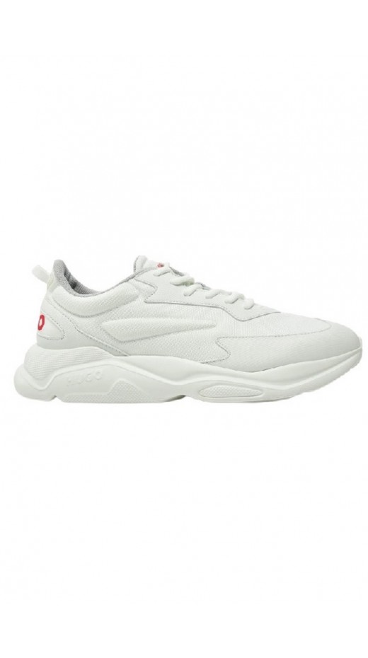 HUGO BOSS SNEAKERS LEON RUNN CVPU N ΠΑΠΟΥΤΣΙΑ ΑΝΔΡΙΚΑ WHITE