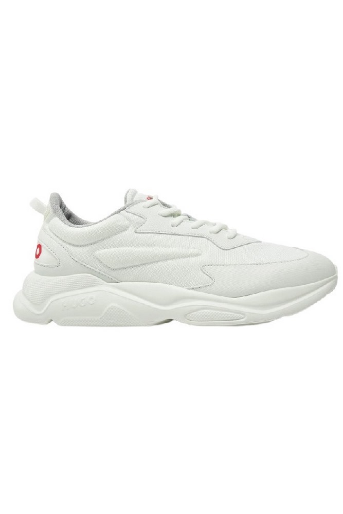 HUGO BOSS SNEAKERS LEON RUNN CVPU N ΠΑΠΟΥΤΣΙΑ ΑΝΔΡΙΚΑ WHITE