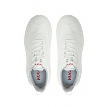 HUGO BOSS SNEAKERS LEON RUNN CVPU N ΠΑΠΟΥΤΣΙΑ ΑΝΔΡΙΚΑ WHITE