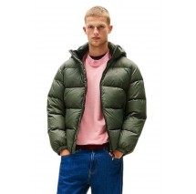 TOMMY JEANS ESSENTIAL DOWN JACKET ΜΠΟΥΦΑΝ ΑΝΔΡΙΚΟ KHAKI