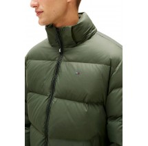 TOMMY JEANS ESSENTIAL DOWN JACKET ΜΠΟΥΦΑΝ ΑΝΔΡΙΚΟ KHAKI