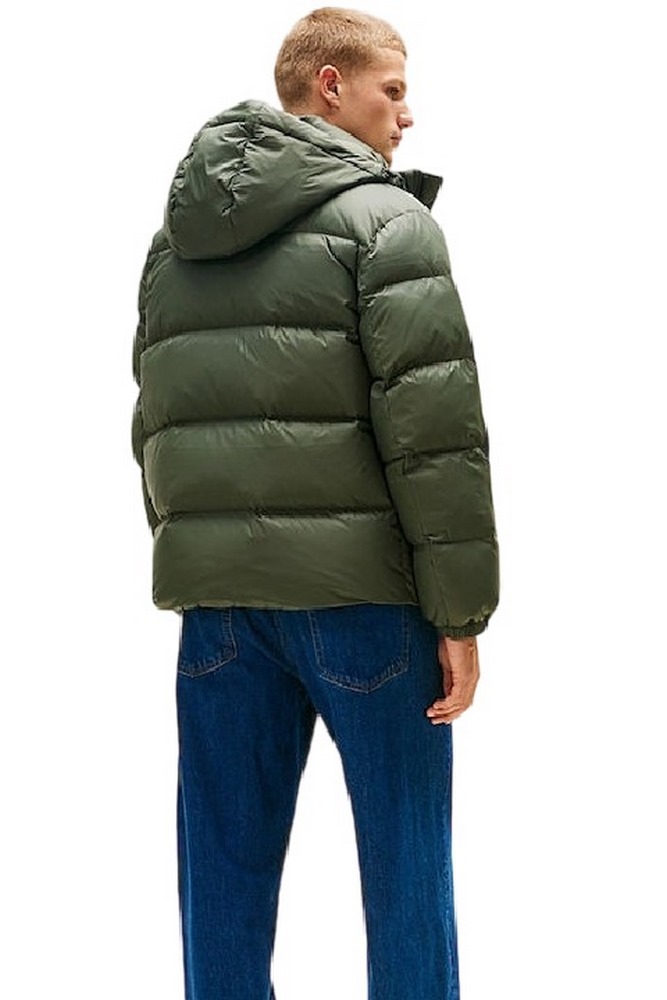 TOMMY JEANS ESSENTIAL DOWN JACKET ΜΠΟΥΦΑΝ ΑΝΔΡΙΚΟ KHAKI