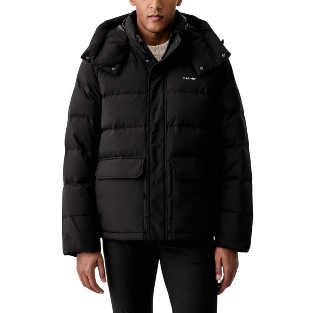CALVIN KLEIN JEANS HVYWT MATTE HD DOWN PUFFER JK ΜΠΟΥΦΑΝ ΑΝΔΡΙΚΟ BLACK