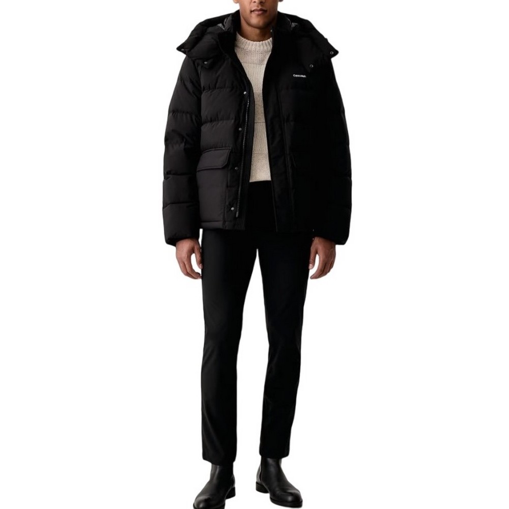CALVIN KLEIN JEANS HVYWT MATTE HD DOWN PUFFER JK ΜΠΟΥΦΑΝ ΑΝΔΡΙΚΟ BLACK
