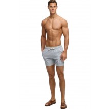 SUPERDRY D4 STUD SEER SUCKER 15 SWIM SHORT ΜΑΓΙΟ ΑΝΔΡΙΚΟ CIEL