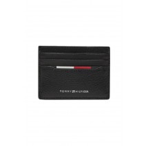 TOMMY HILFIGER CENTRAL CC HOLDER ΠΟΡΤΟΦΟΛΙ ΑΝΔΡΙΚΟ BLACK