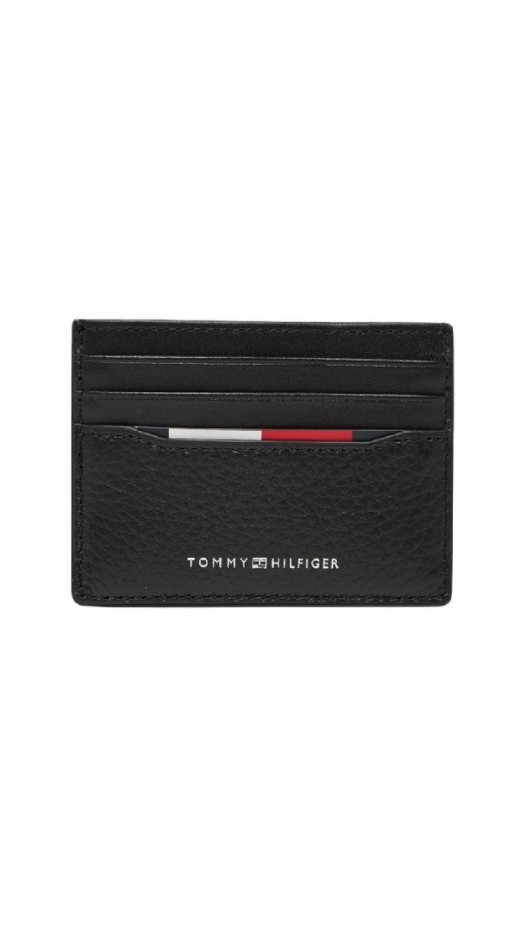 TOMMY HILFIGER CENTRAL CC HOLDER ΠΟΡΤΟΦΟΛΙ ΑΝΔΡΙΚΟ BLACK