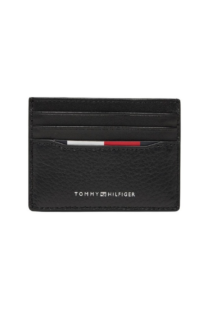 TOMMY HILFIGER CENTRAL CC HOLDER ΠΟΡΤΟΦΟΛΙ ΑΝΔΡΙΚΟ BLACK