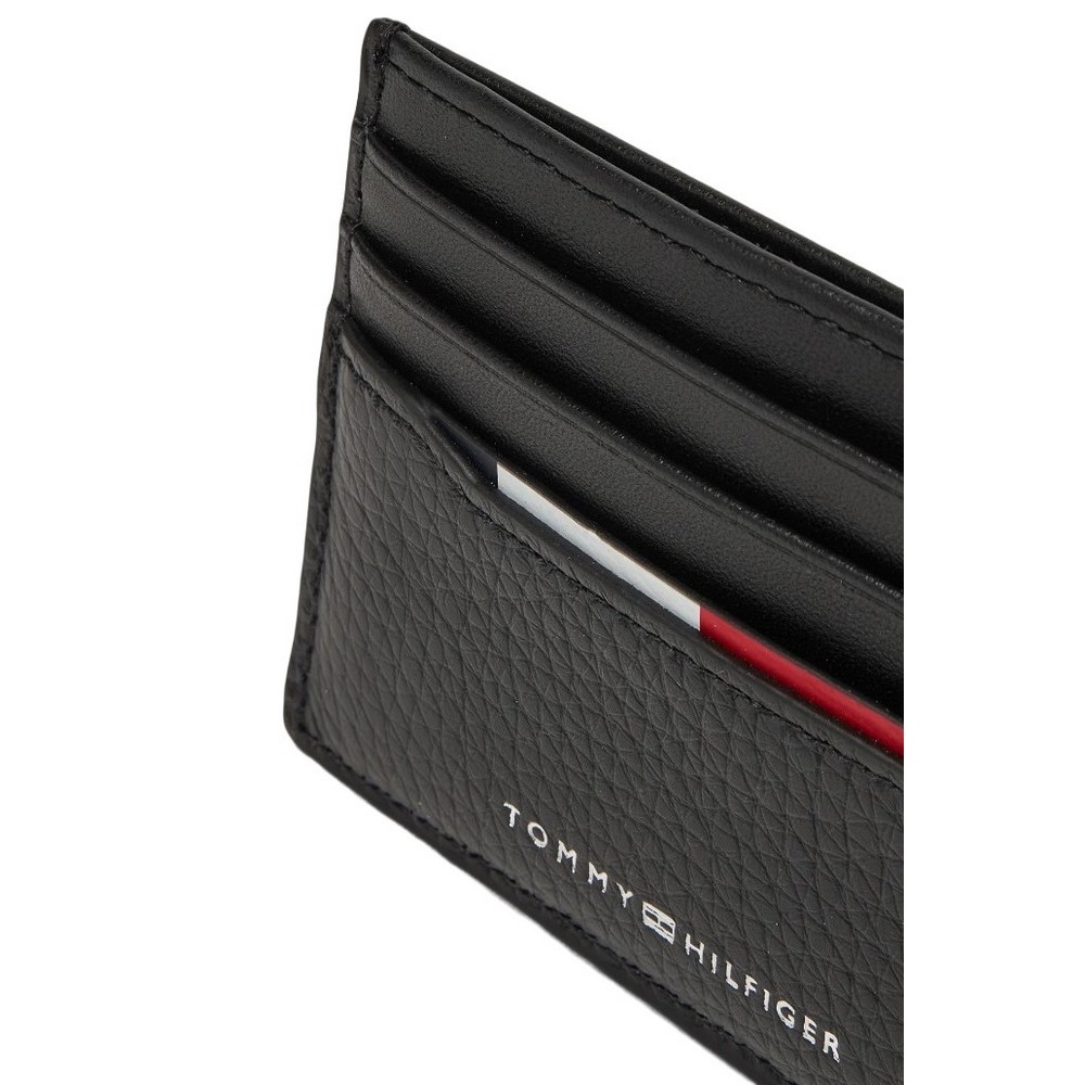 TOMMY HILFIGER CENTRAL CC HOLDER ΠΟΡΤΟΦΟΛΙ ΑΝΔΡΙΚΟ BLACK