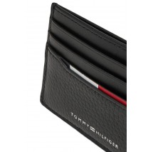 TOMMY HILFIGER CENTRAL CC HOLDER ΠΟΡΤΟΦΟΛΙ ΑΝΔΡΙΚΟ BLACK
