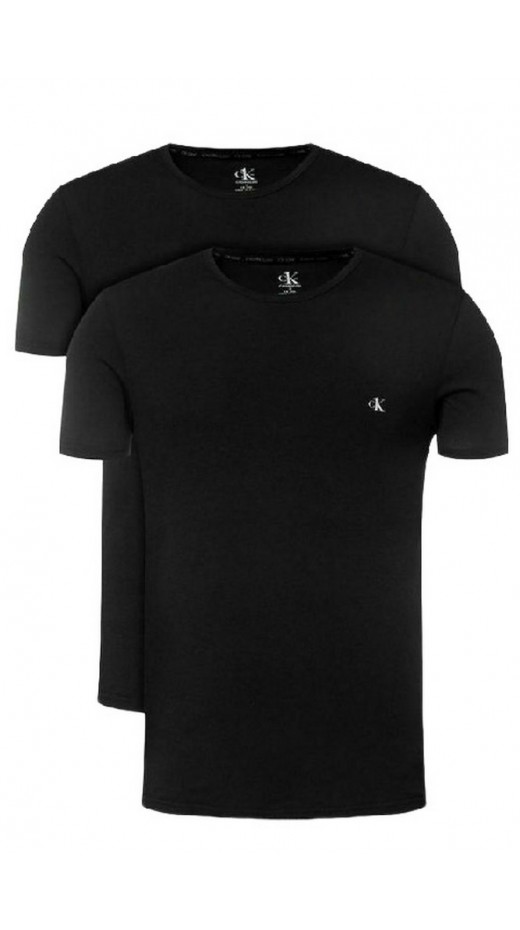 CALVIN KLEIN JEANS 2 PACK MONOGRAM T-SHIRT ΑΝΔΡΙΚΟ BLACK