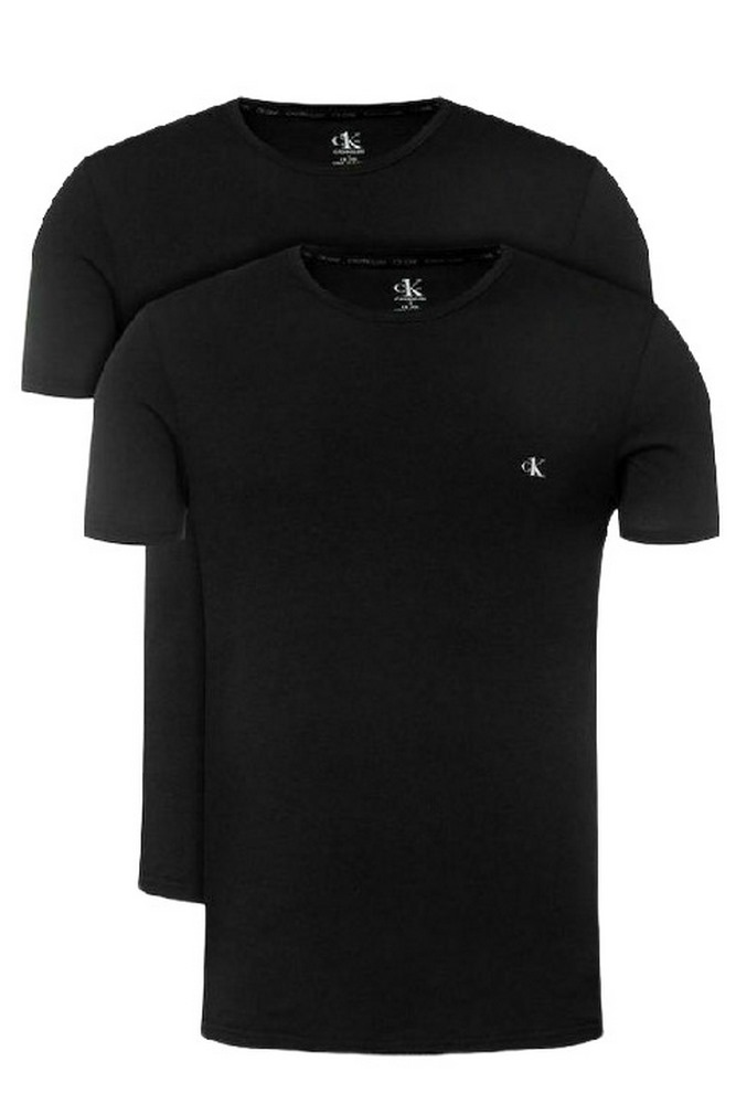 CALVIN KLEIN JEANS 2 PACK MONOGRAM T-SHIRT ΑΝΔΡΙΚΟ BLACK