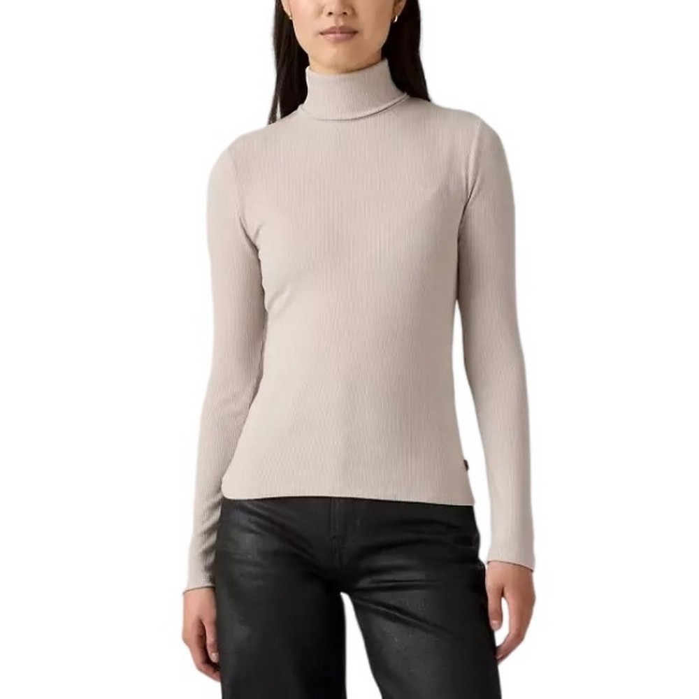 LEVIS DREAMY TURTLENECK GREYS ΜΠΛΟΥΖΑ ΓΥΝΑΙΚΕΙΑ TAUPE