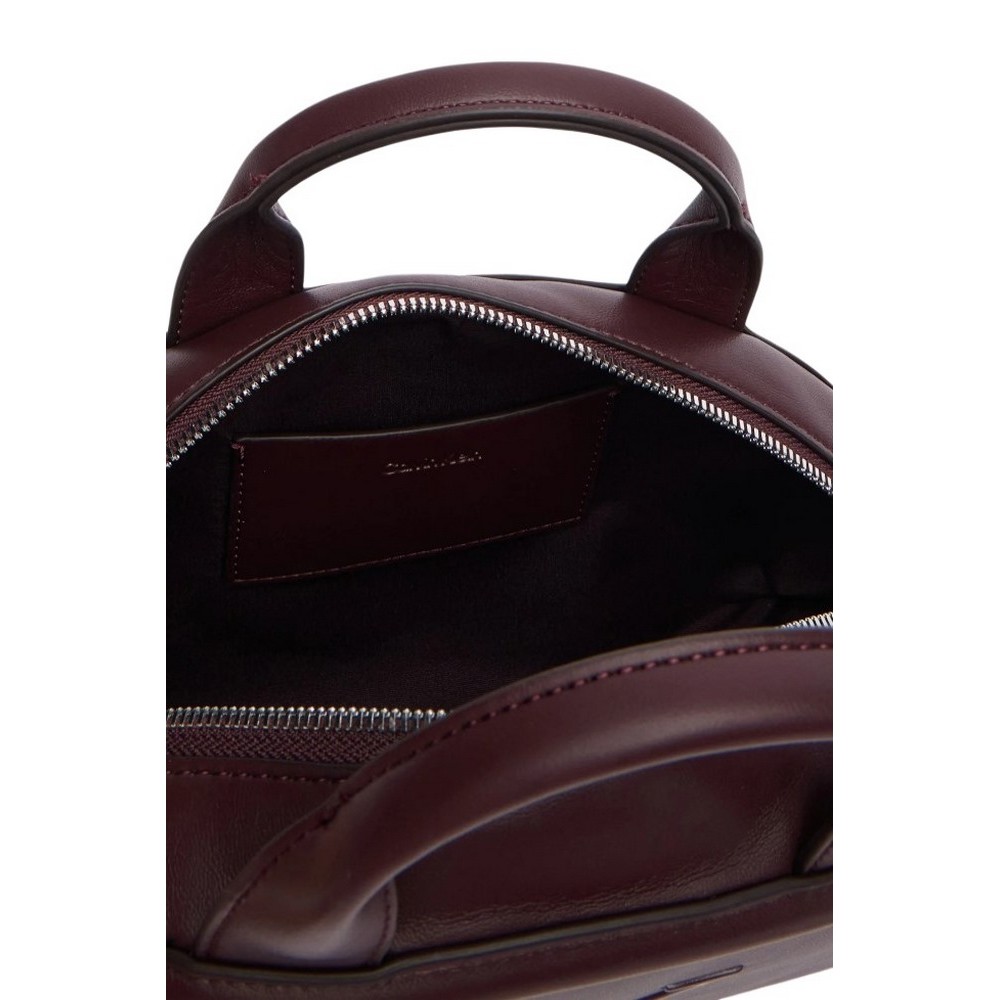 CALVIN KLEIN BOLD CK DOME CROSSBODY ΤΣΑΝΤΑ ΓΥΝΑΙΚΕΙΑ BORDEAUX