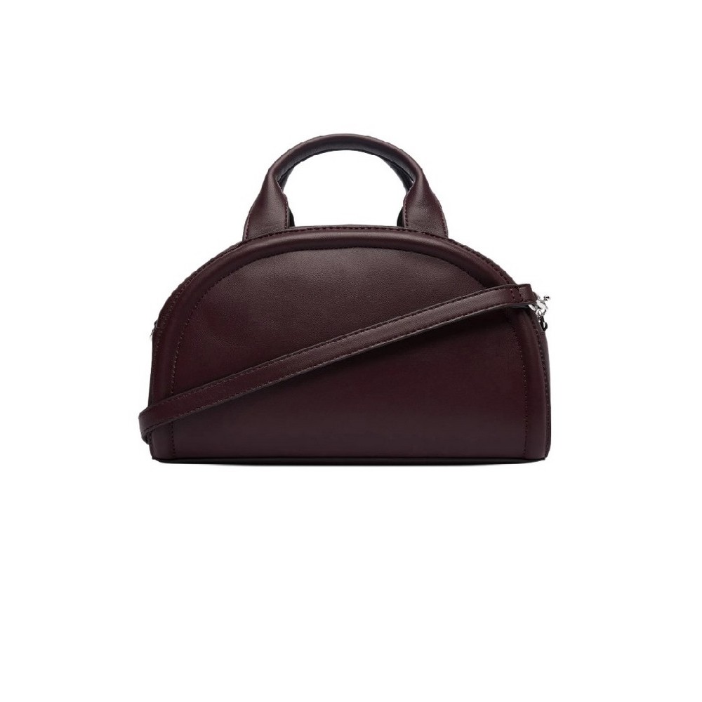 CALVIN KLEIN BOLD CK DOME CROSSBODY ΤΣΑΝΤΑ ΓΥΝΑΙΚΕΙΑ BORDEAUX