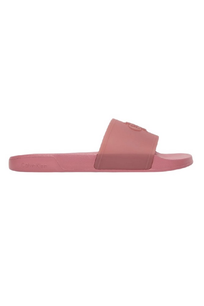 CALVIN KLEIN POOL SLIDE TPU ΠΑΝΤΟΦΛΑ ΓΥΝΑΙΚΕΙΑ ROSE