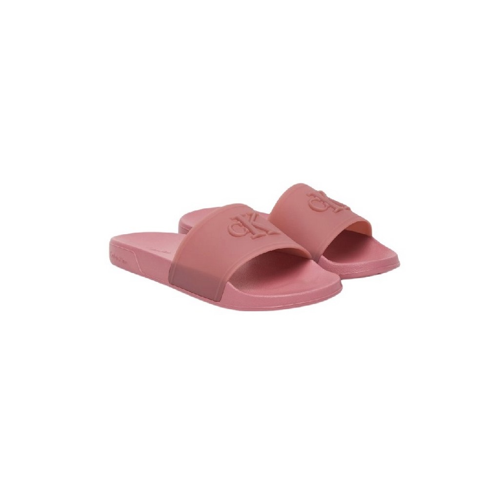 CALVIN KLEIN POOL SLIDE TPU ΠΑΝΤΟΦΛΑ ΓΥΝΑΙΚΕΙΑ ROSE