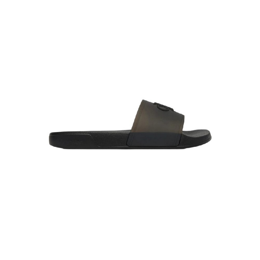 CALVIN KLEIN POOL SLIDE TPU ΠΑΝΤΟΦΛΑ ΓΥΝΑΙΚΕΙΑ BLACK