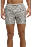 SUPERDRY D3 STUD PREMIUM PRINTED 15 SWIM SHORT ΜΑΓΙΟ ΑΝΔΡΙΚΟ OFF WHITE