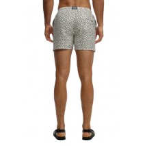 SUPERDRY D3 STUD PREMIUM PRINTED 15 SWIM SHORT ΜΑΓΙΟ ΑΝΔΡΙΚΟ OFF WHITE