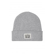 LEVIS® BACKPATCH BEANIE ΣΚΟΥΦΟΣ ΑΝΔΡΙΚΟΣ GREY