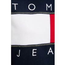 TOMMY JEANS REG FLAG EXT T-SHIRT ΜΠΛΟΥΖΑ ΓΥΝΑΙΚΕΙΑ NAVY