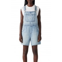 LEVIS UTILITY SHORTALL WORN IN ΤΖΙΝ ΟΛΟΣΩΜΗ ΦΟΡΜΑ ΓΥΝΑΙΚΕΙΑ LIGHT INDIGO