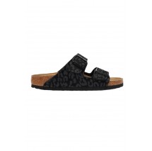 BIRKENSTOCK SYNTHETICS ARIZONA SYN LEO BLACK NARROW SEASONAL ΠΑΝΤΟΦΛΑ ΓΥΝΑΙΚΕΙΑ LEOPARD PRINT