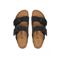 BIRKENSTOCK SYNTHETICS ARIZONA SYN LEO BLACK NARROW SEASONAL ΠΑΝΤΟΦΛΑ ΓΥΝΑΙΚΕΙΑ LEOPARD PRINT