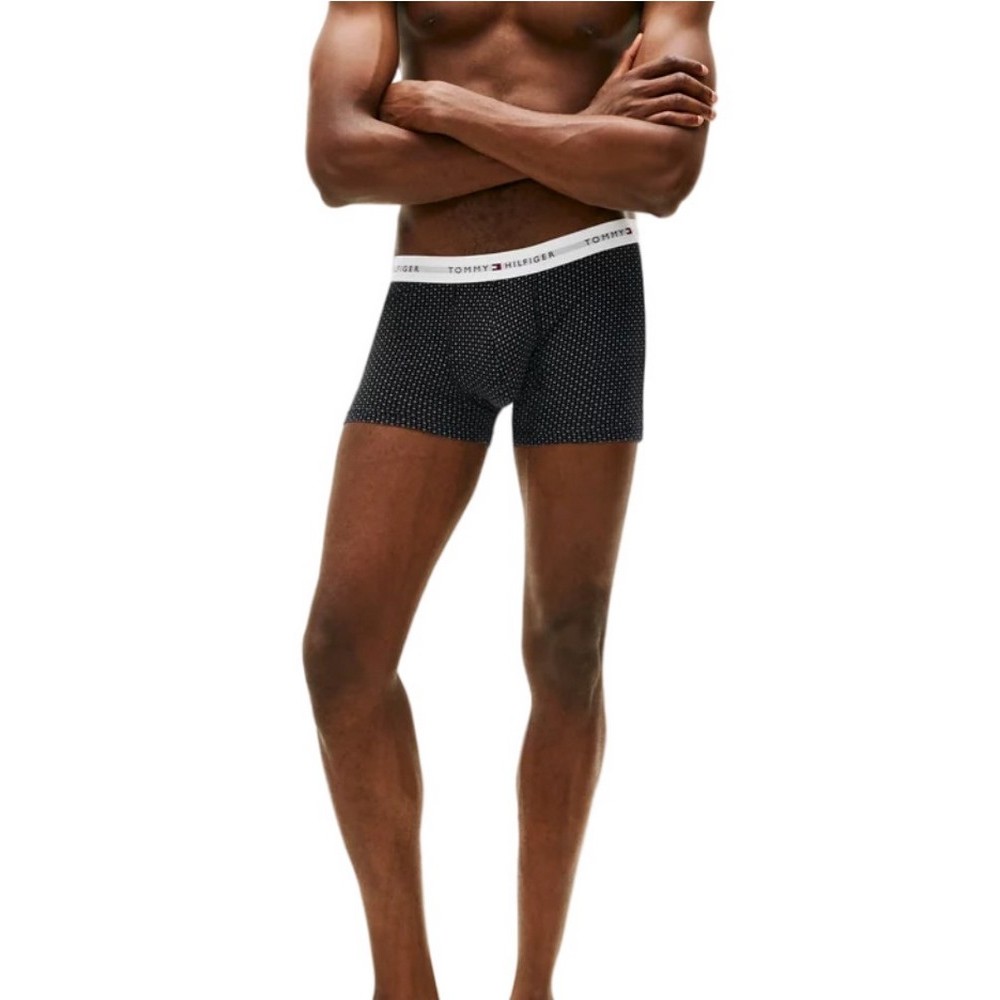 TOMMY HILFIGER 3P TRUNK PRINT ΕΣΩΡΟΥΧΟ ΑΝΔΡΙΚΟ BLACK