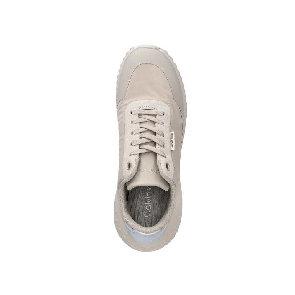 CALVIN KLEIN EVA RUNNER LACE UP MAT MIX ΠΑΠΟΥΤΣΙ ΓΥΝΑΙΚΕΙΟ BEIGE