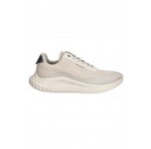 CALVIN KLEIN EVA RUNNER LACE UP MAT MIX ΠΑΠΟΥΤΣΙ ΓΥΝΑΙΚΕΙΟ BEIGE