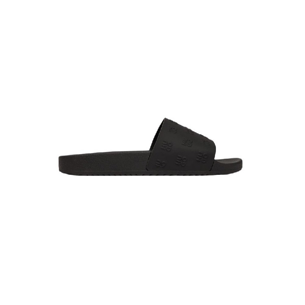 HUGO BOSS TIMEIN SLID MNG SANDALS ΠΑΝΤΟΦΛΑ ΓΥΝΑΙΚΕΙΑ BLACK