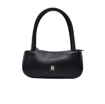 TOMMY HILFIGER LOGOTAPE SHOULDER BAG ΤΣΑΝΤΑ ΓΥΝΑΙΚΕΙΑ BLACK