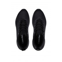 CALVIN KLEIN LIGHT EVA RUNN LACEUP AOP ΠΑΠΟΥΤΣΙ ΓΥΝΑΙΚΕΙΟ BLACK/BLACK