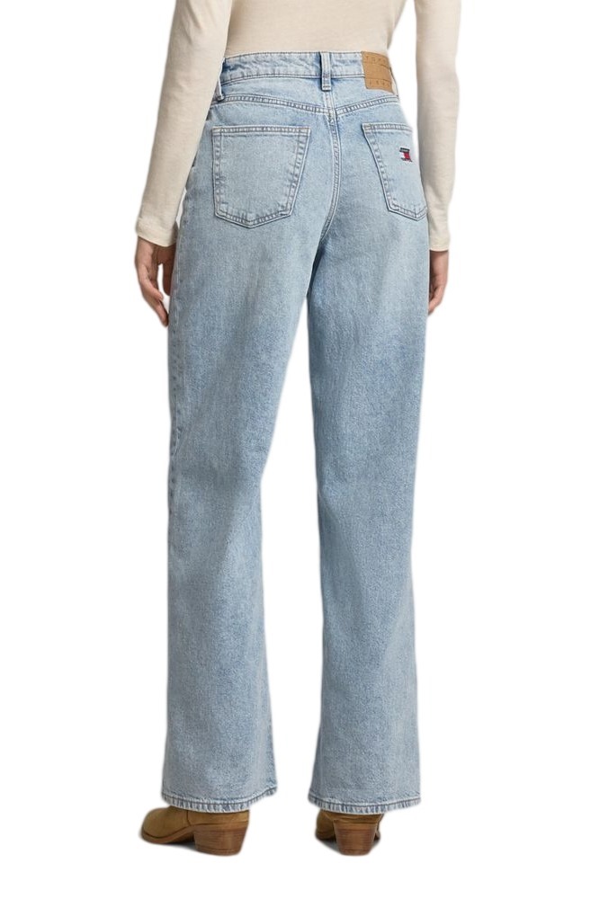 TOMMY JEANS CLAIRE HR WD CARP CBF BJA110 ΤΖΙΝ ΠΑΝΤΕΛΟΝΙ ΓΥΝΑΙΚΕΙΟ DENIM LIGHT