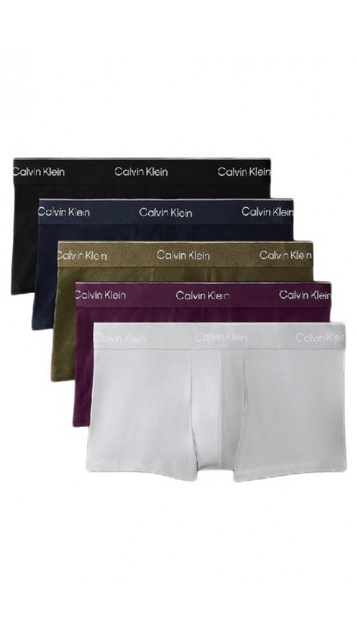 CALVIN KLEIN LOW RISE TRUNK 5PK ΕΣΩΡΟΥΧΟ ΑΝΔΡΙΚΟ PURPLE